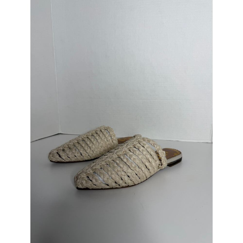 NEW NWOB Circus Sam Edelman Nadie Boho Braided Hemp Mules Size 6
